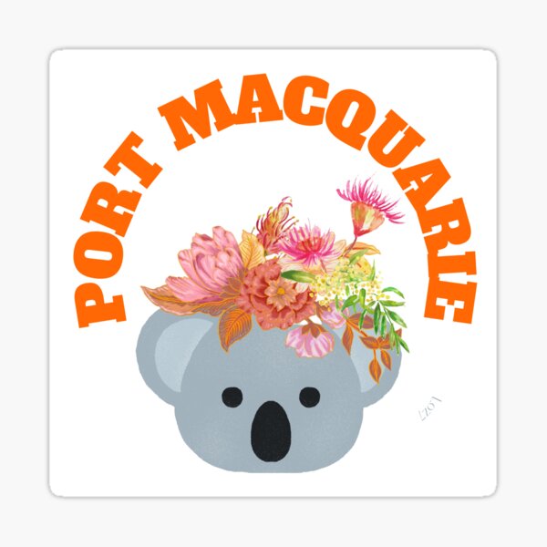 Port Macquarie car sticker Sticker