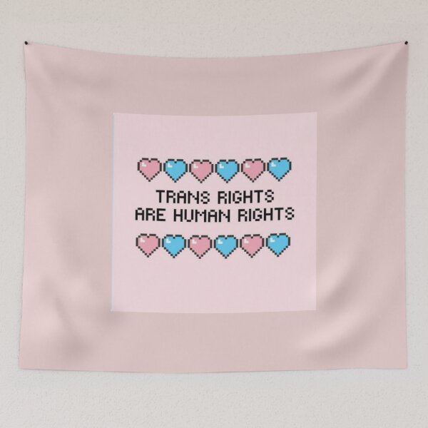 Item preview, Trans Rights Are Human Rights designed and sold by stayathomegamer.