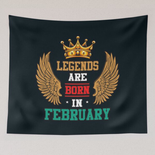 Item preview, February Legend, Legends Born in February designed and sold by maxleengraphix.