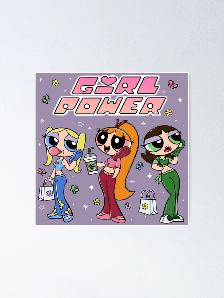 The Powerpuff Girls セリグラフ　ポスター版画 サイン入り fposter,small,wall_texture,
