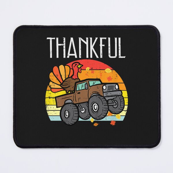 Item preview, Kids Thankful Turkey Monster Truck Retro Thanksgiving Toddler Boy designed and sold by William Parker.