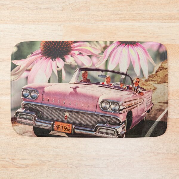 Item preview, Pink Flower Road Trip designed and sold by Dani Moffet.