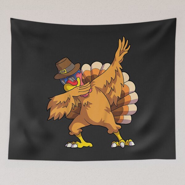 Item preview, Kids Thanksgiving Shirt Boys Toddler Dabbing Turkey Day designed and sold by William Parker.