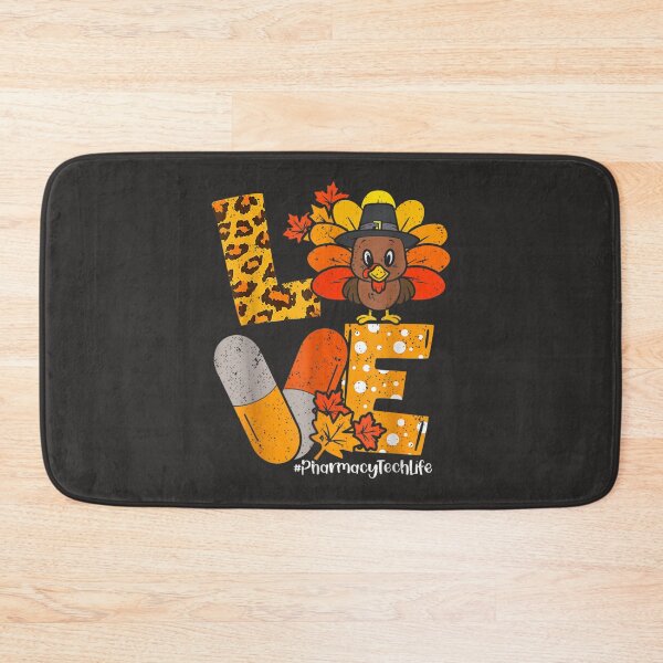 Item preview, Love Pharmacy Tech Life Turkey Leopard Thanksgiving Fall designed and sold by William Parker.