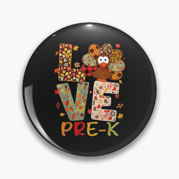 Item preview, Love Pre K Turkey Leopard Happy Thanksgiving Pre-K Teacher designed and sold by William Parker.