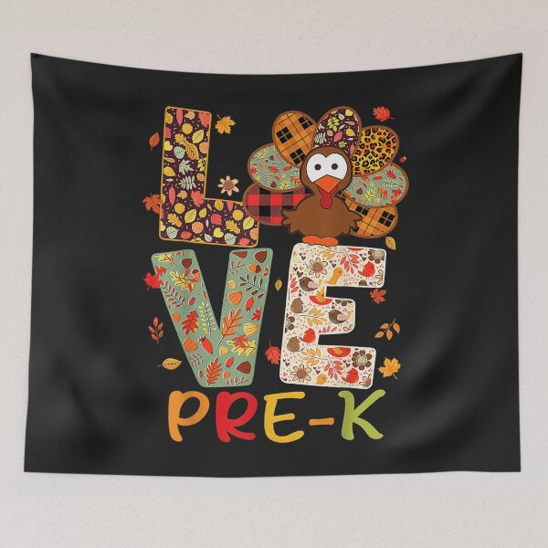 Item preview, Love Pre K Turkey Leopard Happy Thanksgiving Pre-K Teacher designed and sold by William Parker.