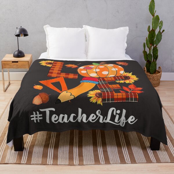 Item preview, Love Teacher Life Happy Thanksgiving Fall Y'all Autumn designed and sold by William Parker.