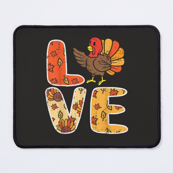 Item preview, Love Turkey Leaves Autumn Fall Thanksgiving Women Men designed and sold by William Parker.
