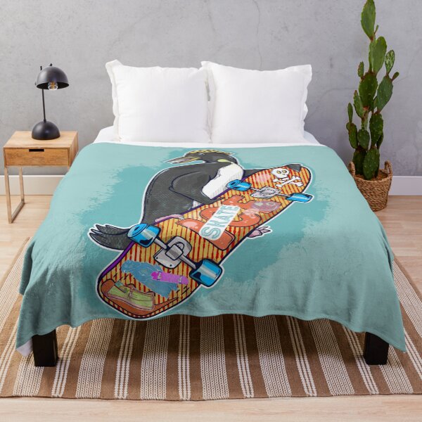 Item preview, Penguin Skateboarding designed and sold by piedaydesigns.