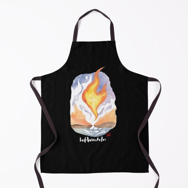 Item preview, Embrace the Elements Watercolor Style (dark) / RoYuMi designed and sold by royumi.