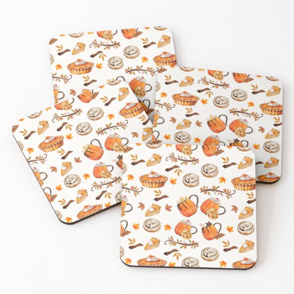 Item preview, Autumn - Pumpkin Pie, Pumpkin Latte, Cinamon Roll - Fall Mood Lover Gift designed and sold by patternjp.
