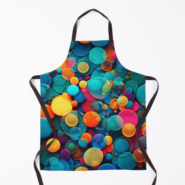 Item preview, Colorful bubbles, multicolor mosaic designed and sold by silent-violin.