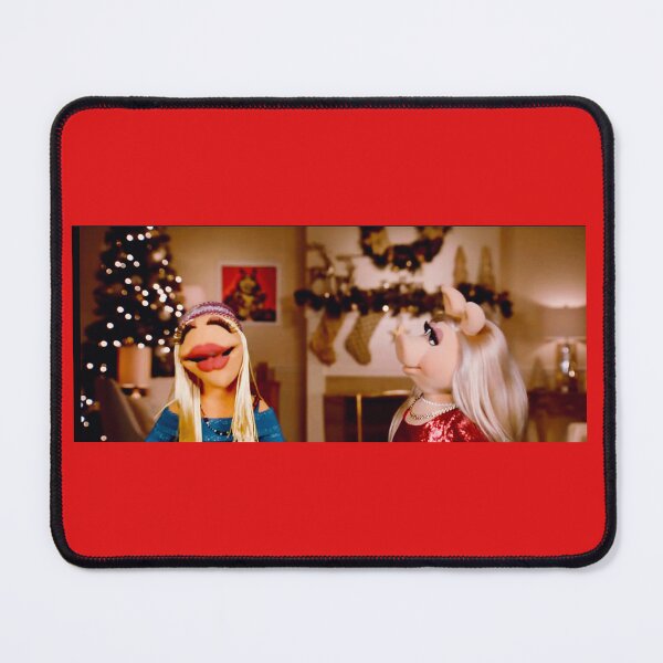 Item preview, Miss Piggy and Janice celebrate Christmas designed and sold by Jenniferkate72.