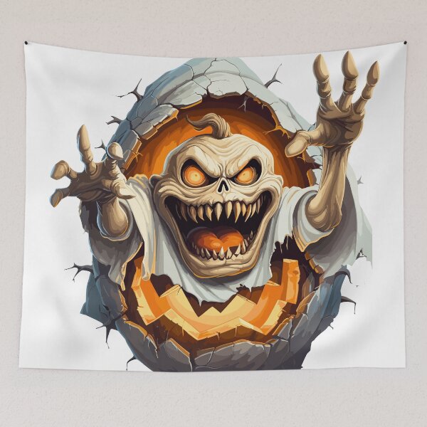 Item preview, Diabolical Devil: Halloween's Hellish Tee Delight designed and sold by Moisky Art.
