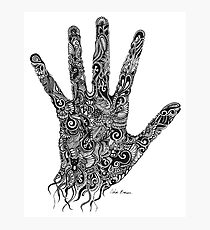 Handprint Photographic Print