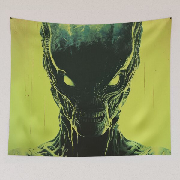 Item preview, Alien Old Retro Poster designed and sold by VisionDuke.
