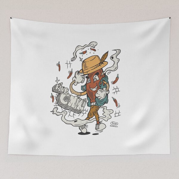 Item preview, Spicy chili cartoon designed and sold by omsholehstore.