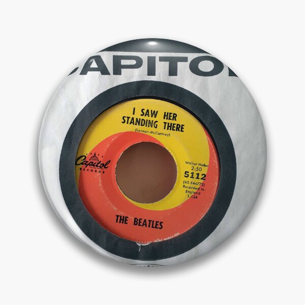 Item preview, Orange Swirl, Standing, Company Sleeve,  60'S, BRITISH INVASION, LIVERPOOL, ROCK AND ROLL,    45, record, vinyl designed and sold by Vintaged.