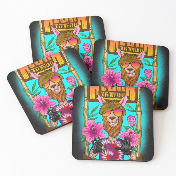 Item preview, Aloha Tattoo Llama Design   designed and sold by ThomasLeesa.