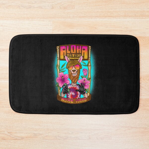 Item preview, Aloha Tattoo Llama Design designed and sold by ThomasLeesa.