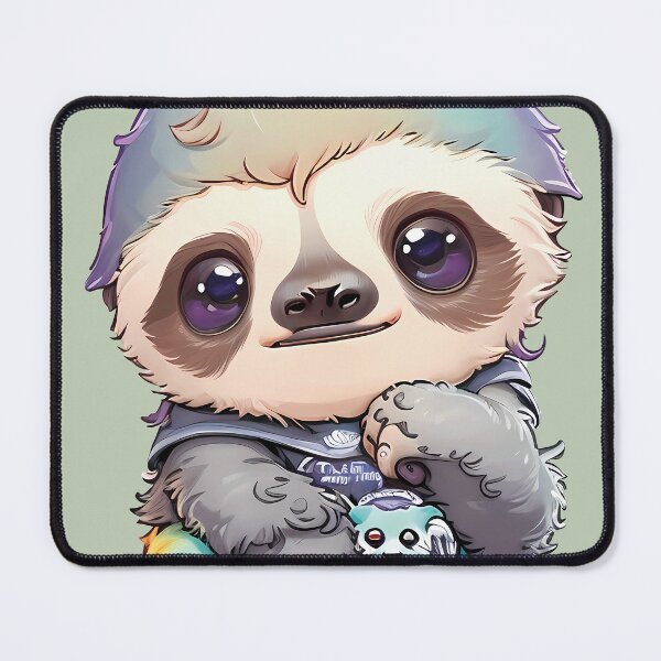 Item preview, Adventures with Baby Sloth: The Sloth-tastic Journey designed and sold by VectorVortex.
