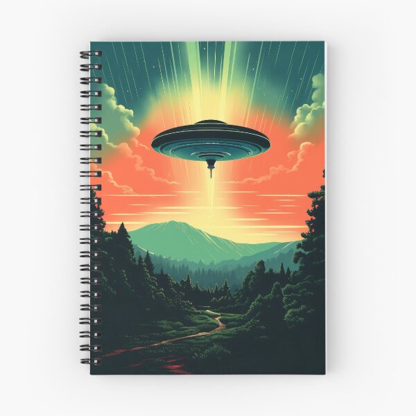 Item preview, Nave espacial ovni retro designed and sold by VisionDuke.