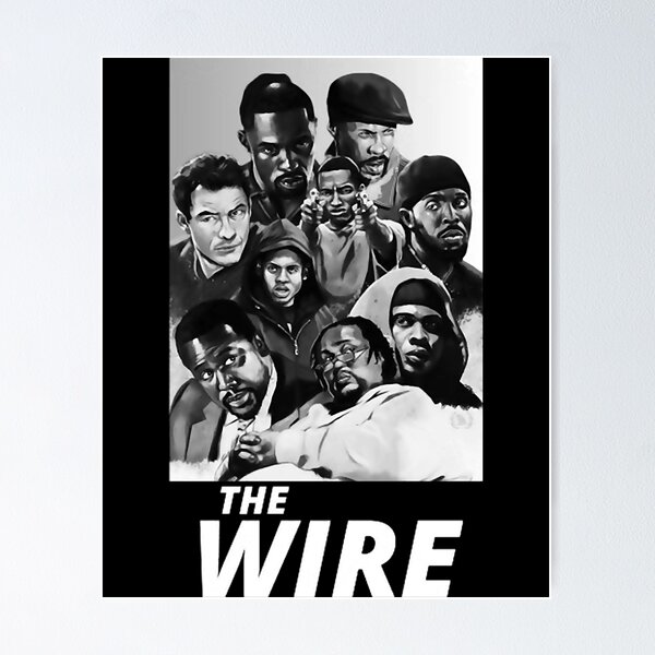 The Wire Poster cult HBO TV Show 