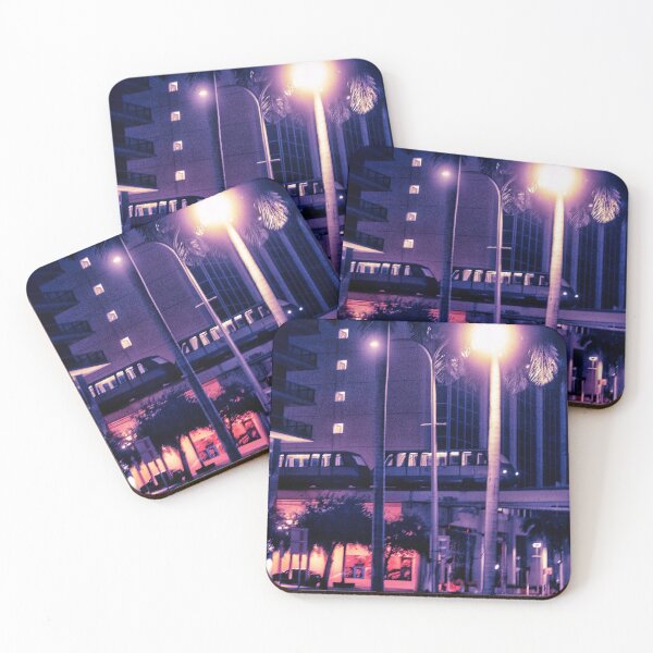 Item preview, Miami summer nights downtown.  designed and sold by MPixtures.