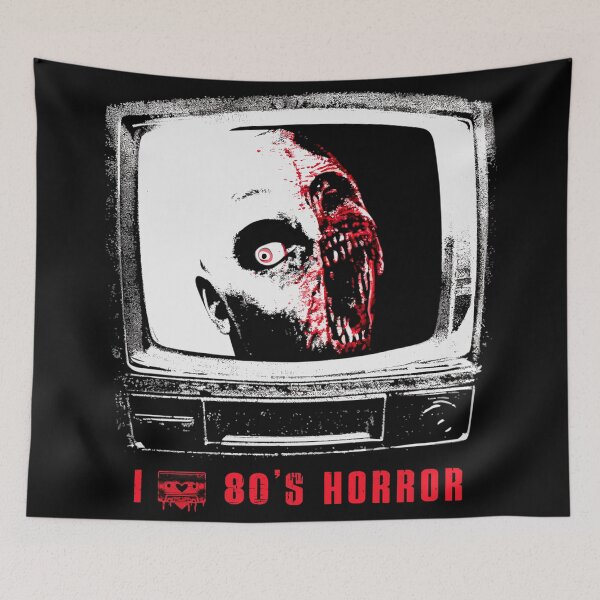 Item preview, I love 80s horror designed and sold by FakeAIRTIST.
