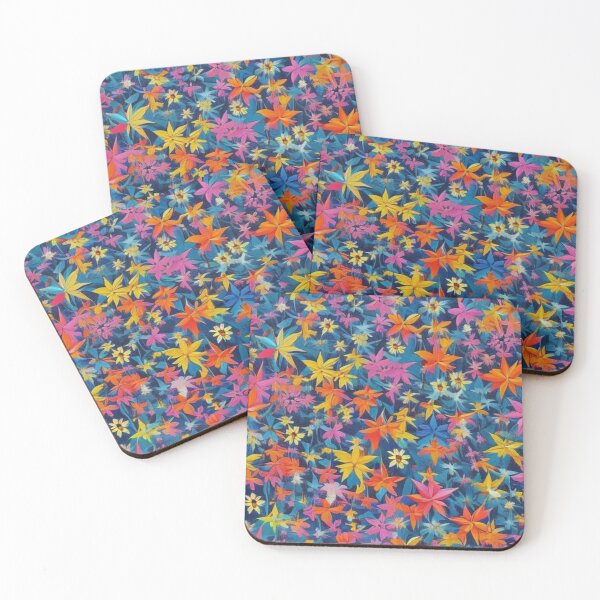 Item preview, Abstract Colorful Floral Wildflower Garden designed and sold by calibrit.