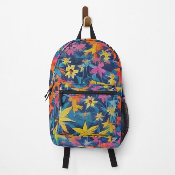 Item preview, Abstract Colorful Floral Wildflower Garden designed and sold by calibrit.