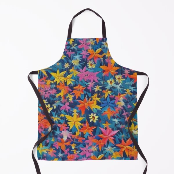 Item preview, Abstract Colorful Floral Wildflower Garden designed and sold by calibrit.