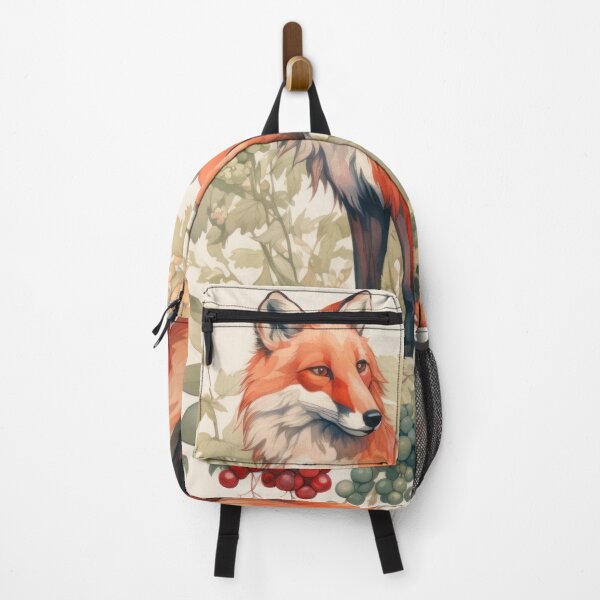 Item preview, Forest Retreat with Fox, Berries, and Ferns designed and sold by Zoomie-s.