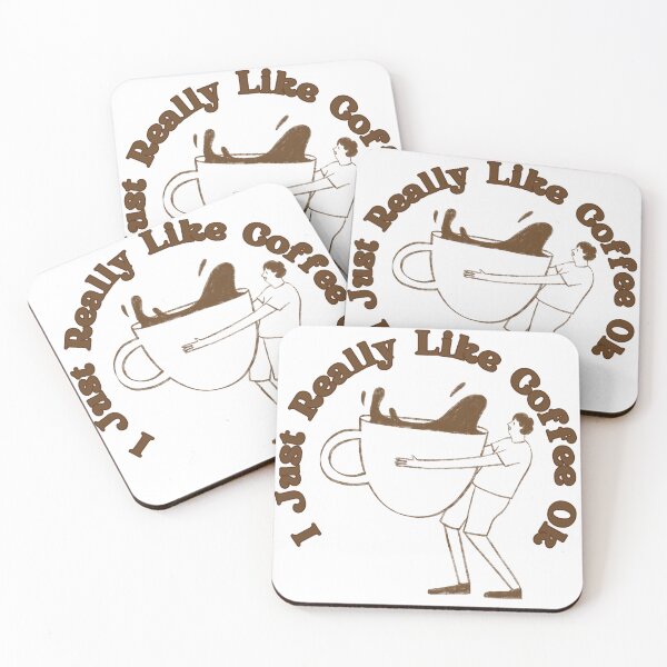 Item preview, Just Really Like Coffee Ok designed and sold by Wiss2Arts.