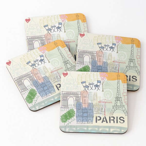 Item preview, Paris Cityscape Classic Poster designed and sold by melvintrun.