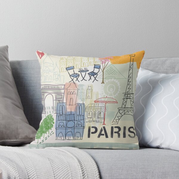 Item preview, Paris Cityscape Classic Poster designed and sold by melvintrun.