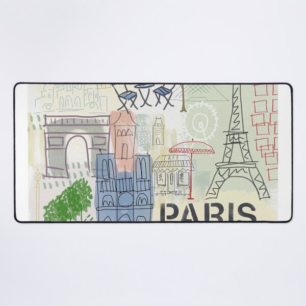 Item preview, Paris Cityscape Classic Poster designed and sold by melvintrun.