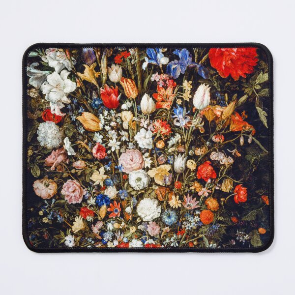 Item preview, Jan Brueghel's Masterpiece: Flowers in Wooden Vessel designed and sold by TheSoulOfArt.