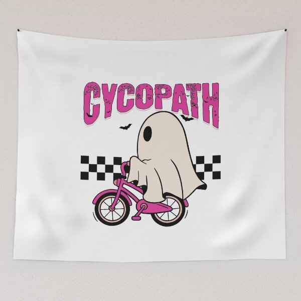 Item preview, Retro Cycopath Halloween Shirt, Cute Cycopath Halloween Vintage biker gift, Funny Halloween Shirt, Ghost Shirt, Bike lover ghoul T-shirt designed and sold by BVTrendhub.