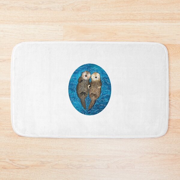 Item preview, Sea Otters Holding Hands  designed and sold by VickieuBuque.
