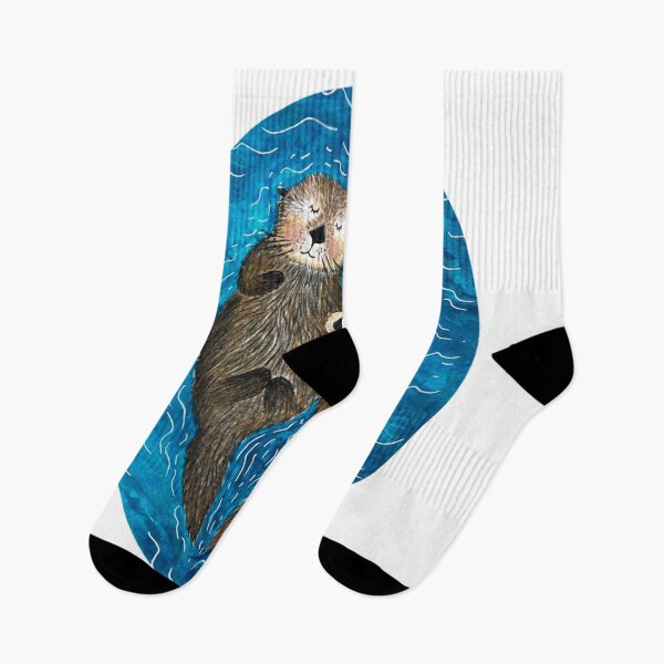 Item preview, Sea Otters Holding Hands  designed and sold by VickieuBuque.