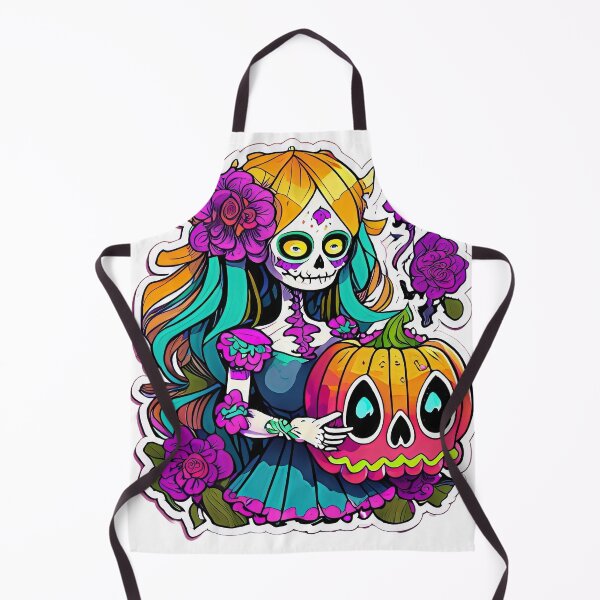 Item preview, Anime Elegance: La Catrina Reimagined Tee designed and sold by pavelrmata.