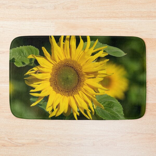 Item preview, Facing the sun with a bee. Sunflower 1 designed and sold by Jouko Lehto Photography.