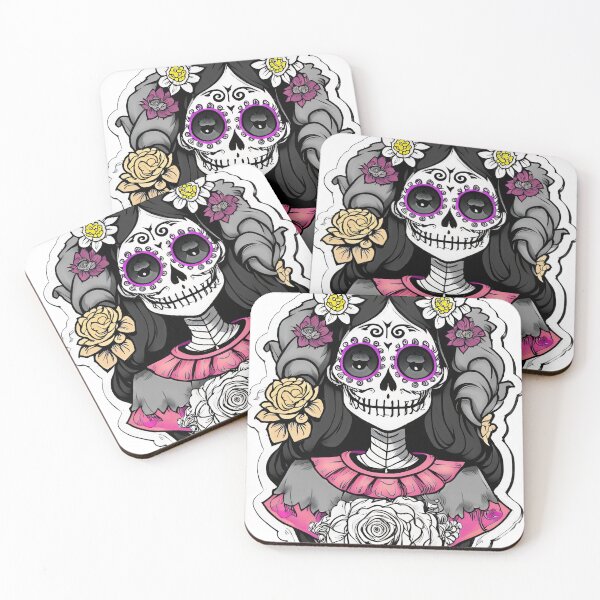 Item preview, Anime Elegance: La Catrina of the Dead Tee designed and sold by pavelrmata.