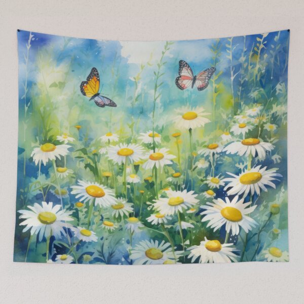 Item preview, Forest Retreat with Butterflies, Daisies, and a Meadow designed and sold by Zoomie-s.