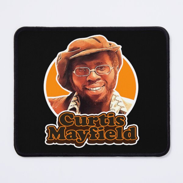 Item preview, Art the face smile Curtis man singer designed and sold by KMAArtStore.