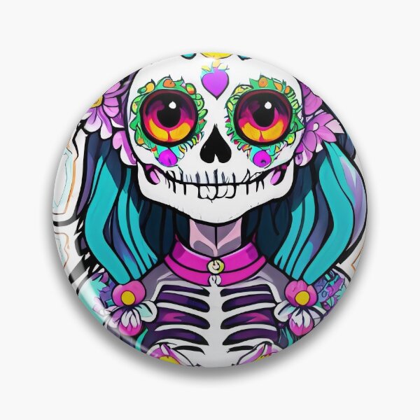 Item preview, Anime-Inspired La Catrina: Celebrate Life and Artistry designed and sold by pavelrmata.
