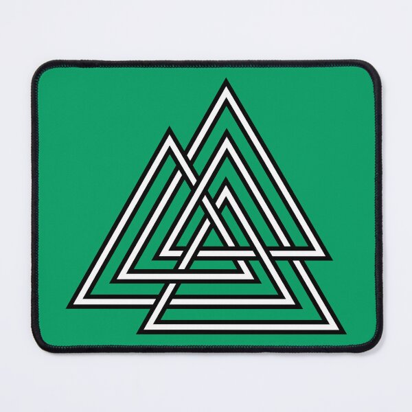 Item preview, Valknut Knot Old Symbol Of Interlaced Triangles 1 designed and sold by taiche.