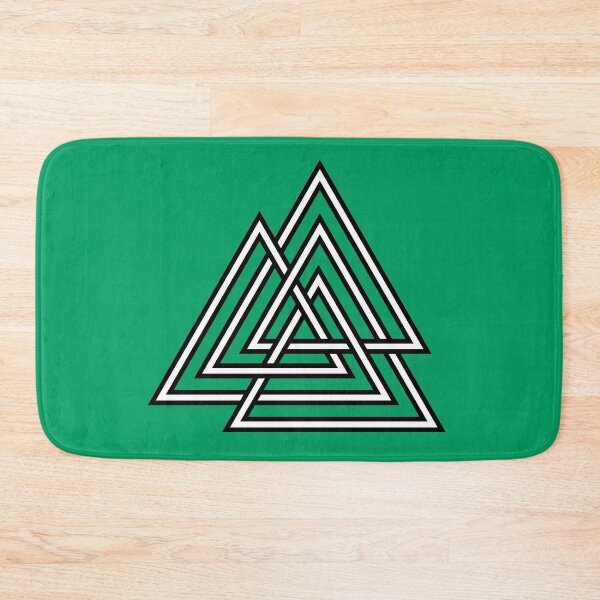 Item preview, Valknut Knot Old Symbol Of Interlaced Triangles 1 designed and sold by taiche.