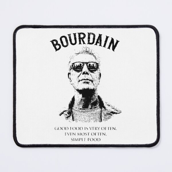 Item preview, Anthony chef Bourdain QUOTES designed and sold by MontgomeryDiam.